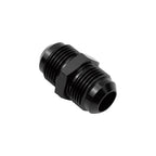 12 to 12 Flare Union Coupler Straight Fuel Hose Fitting Coupling Aluminum Black