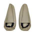 2pcs Seat Armrest Leather Cover Beige Tan for Lexus GX 470 2003 2009