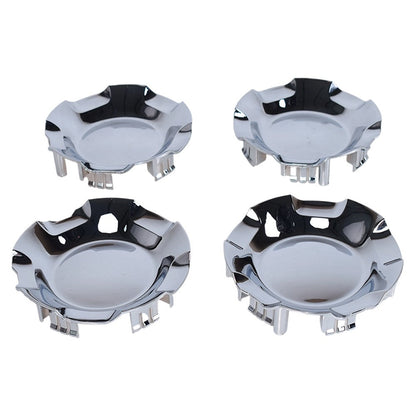 New Chrome ABS Center Caps 4PCS for Chevy Suburban 2007-2014 for 7.2" Diameter