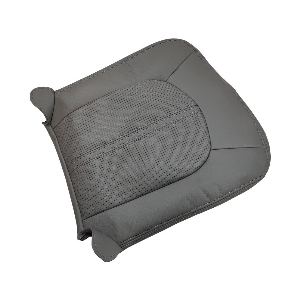 For 2008 2009 - 2013 Cadillac CTS Front Driver Bottom Leather Seat Cover Gray