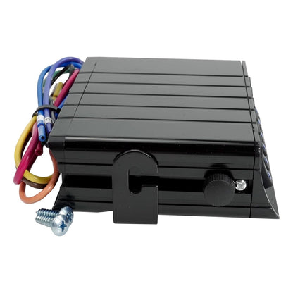 6-Gang 12V Rocker Switch Box 40 Amp Max with SPST On/Off &12 AWG Wires