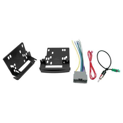 For Dodge for Jeep Double DIN Radio Installation Dash Kit W/Radio Wire Harness