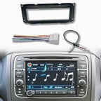 Single DIN Radio Dash Kit W/Radio Wiring Antenna Adapter For 2002-2007 Chrysler