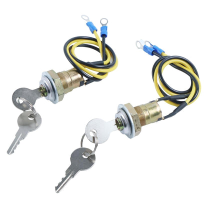 2X Ignition Key Switch with Keys 8N3679C For Ford Tractor 2N 8N 9N NAA