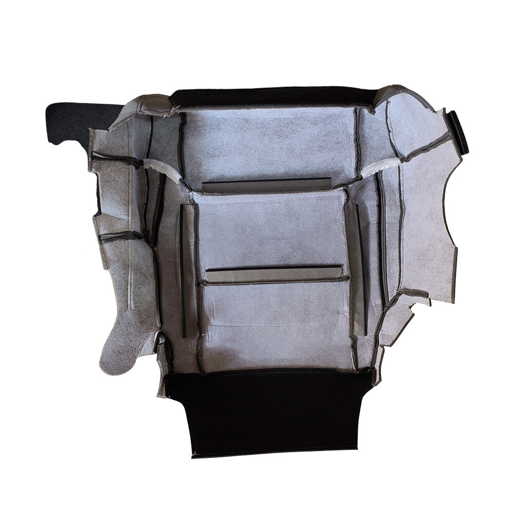 Front Driver Bottom Cloth Seat Cover Gray/Black For 2014 - 2021 Toyota Tundra