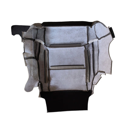 Front Driver Bottom Cloth Seat Cover Gray/Black For 2014 - 2021 Toyota Tundra