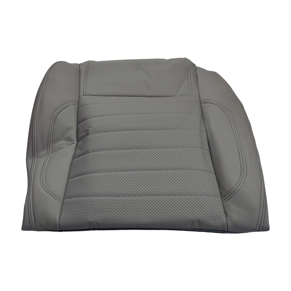 For 2010 2011 2012 - 2014 Ford Mustang GT Driver Bottom Leather Seat Cover