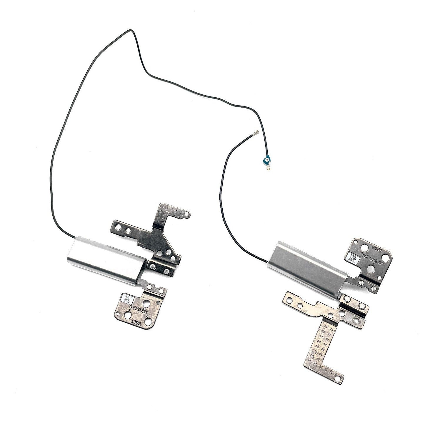 New Silver LCD Hinges L & R With Antenna For Lenovo Yoga 730-13IKB 730-13IWL US