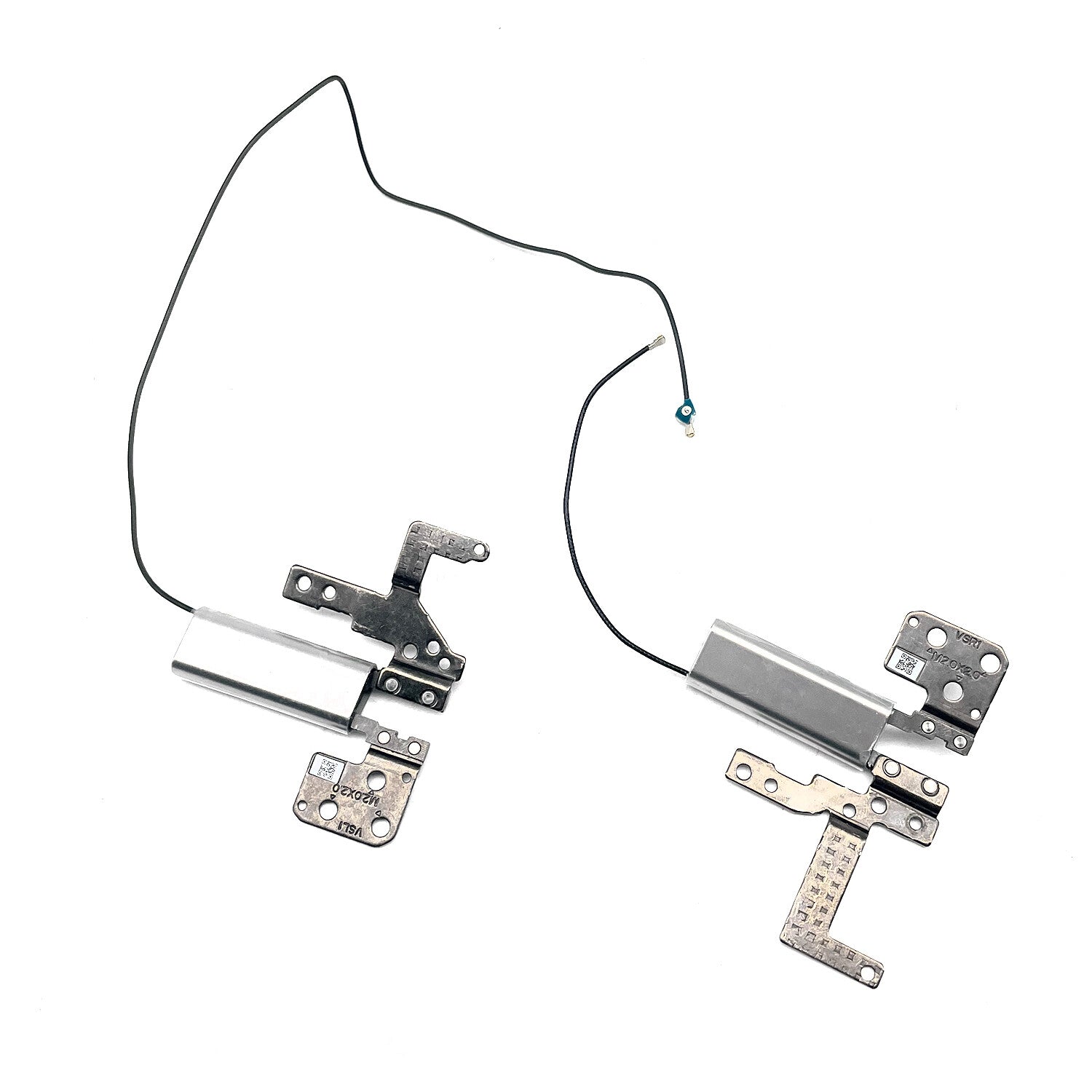 New Silver LCD Hinges L & R With Antenna For Lenovo Yoga 730-13IKB 730-13IWL US