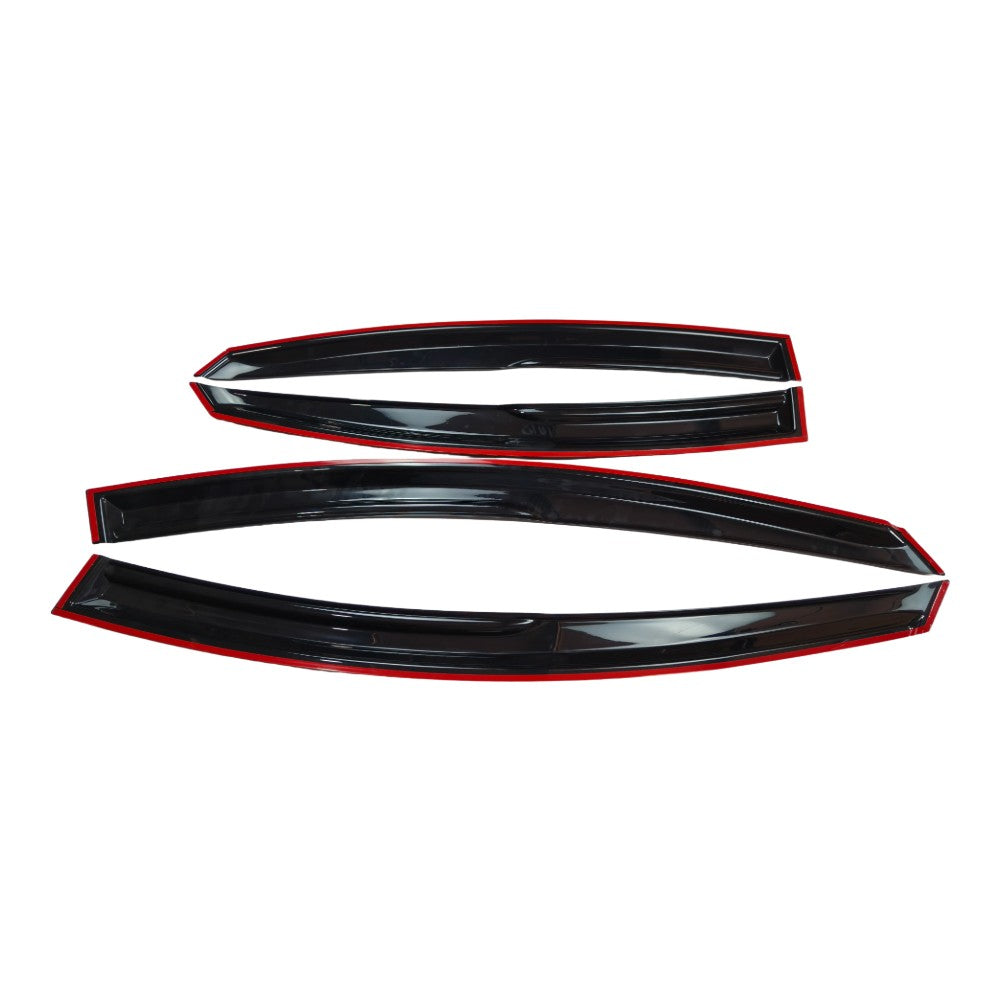 New M Style Window Visors Rain Guards Deflector For 2011-2014 Hyundai Sonata