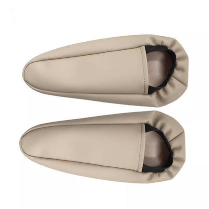 2pcs Seat Armrest Leather Cover Beige Tan for Lexus GX 470 2003 2009