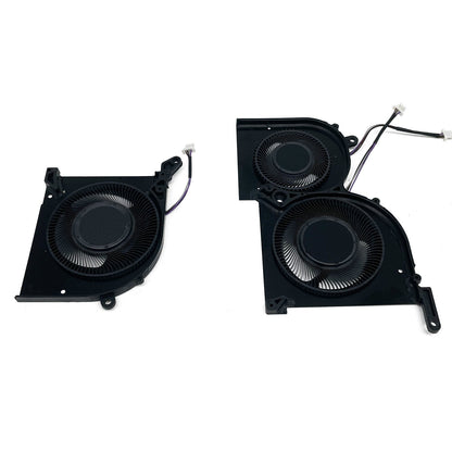 For MSI GS66 WS66 Stealth 10SD 10SE 10SF 10SFS 10SGS MS-16V1 CPU+GPU Cooling Fan