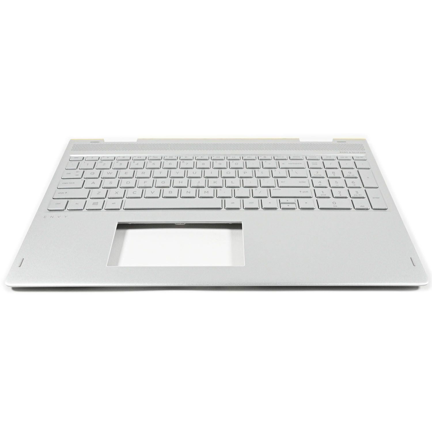 New 934640-001 Palmrest Case w/Backlit Keyboard Silver For HP ENVY X360 15-BP US