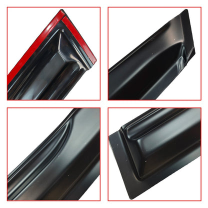 New M Style Window Visors Rain Guards Deflector For 2011-2014 Hyundai Sonata