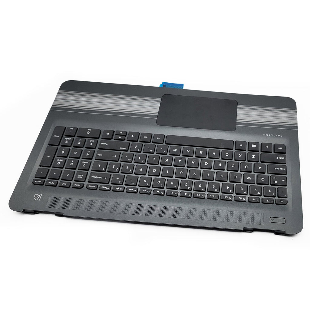 New Palmrest Backlit US Keyboard Touchpad For HP Pavilion 15-AU 15-AW 856035-001
