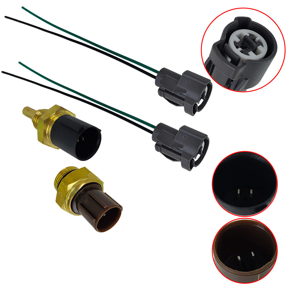 For MDX 2002/RSX 2002-2006 Coolant Temp Sensor + Fan Switch w/Connectors