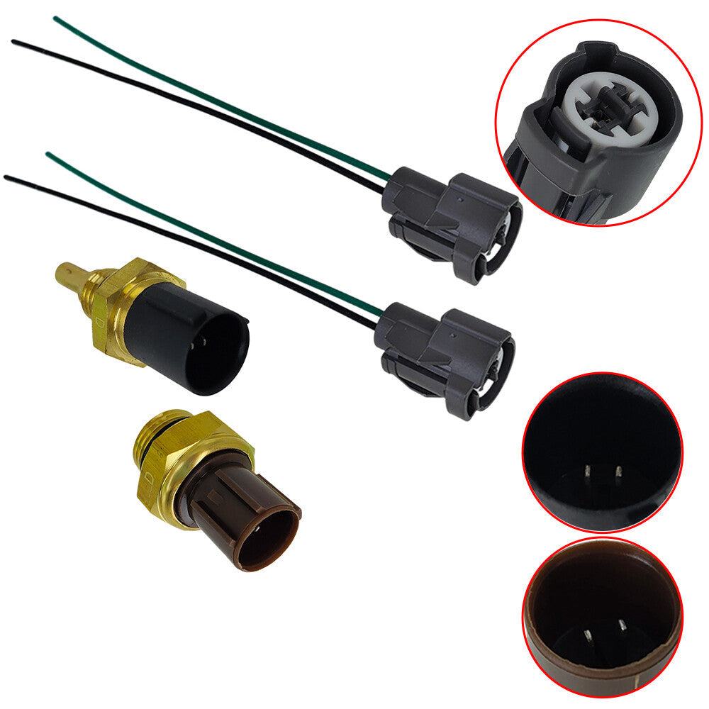 For MDX 2002/RSX 2002-2006 Coolant Temp Sensor + Fan Switch w/Connectors