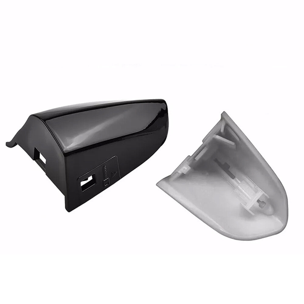 Driver Door Handle Key Lock Cap Hole Cover Bezel For Ford Mustang 2015-2022