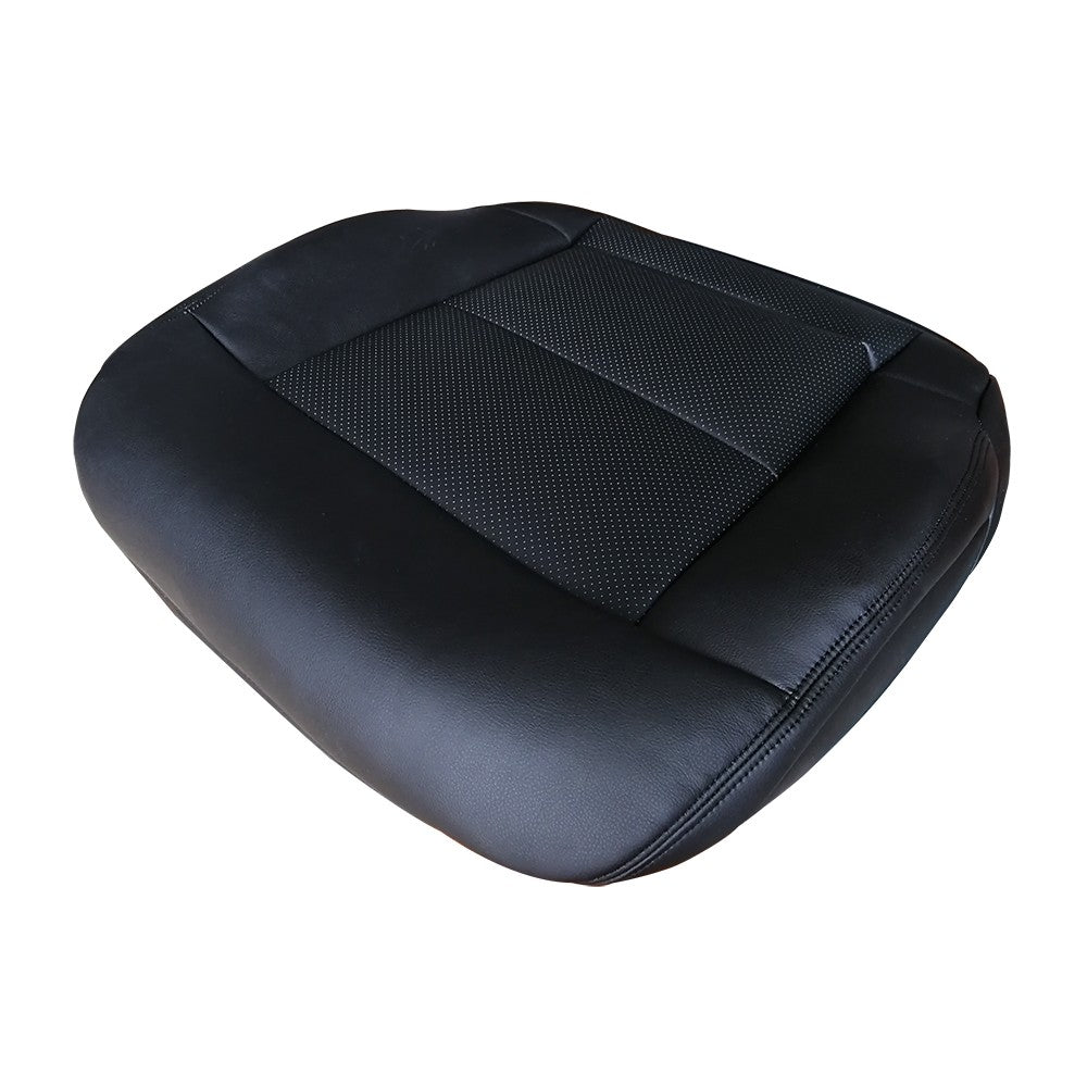 Driver Side Bottom Seat Cover  For 2010-2014 Mercedes Benz E350 E550 Sedan Black