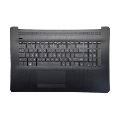 Palmrest Non-Backlit US Keyboard 73H1 PTP Touchpad Black For HP 17BY 17-CA 17-BY