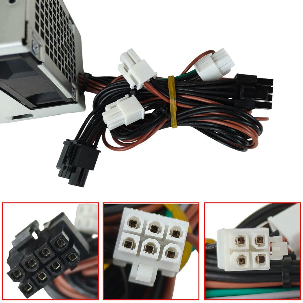 New 600W For Dell 8940 7080MT 5060 G5-5090 3650 3656 T8M40 PSU Power Supply