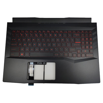 New Palmrest Red Backlit Keyboard For MSI GL66 11UGK MS-1581 MS-1582 1583 15.6in