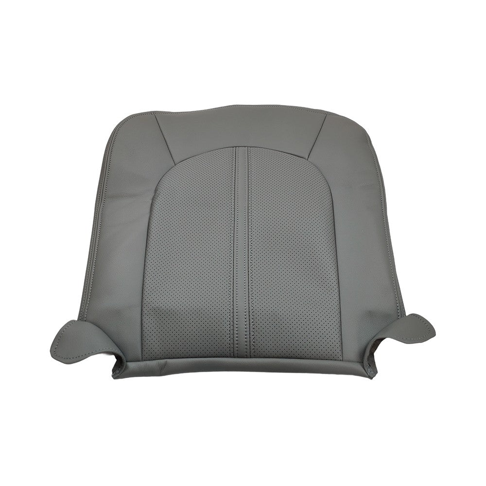 For 2008 2009 - 2013 Cadillac CTS Front Driver Bottom Leather Seat Cover Gray