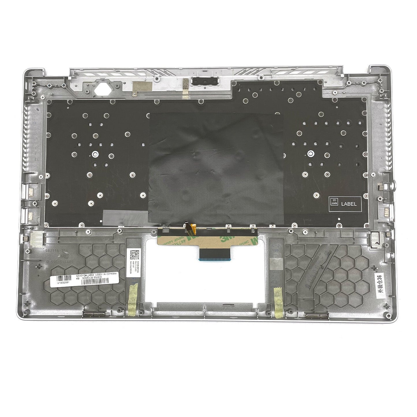 For Asus GA401Q GA401 GA401I GA401U 14in Palmrest Cover Backlit Keyboard Silver