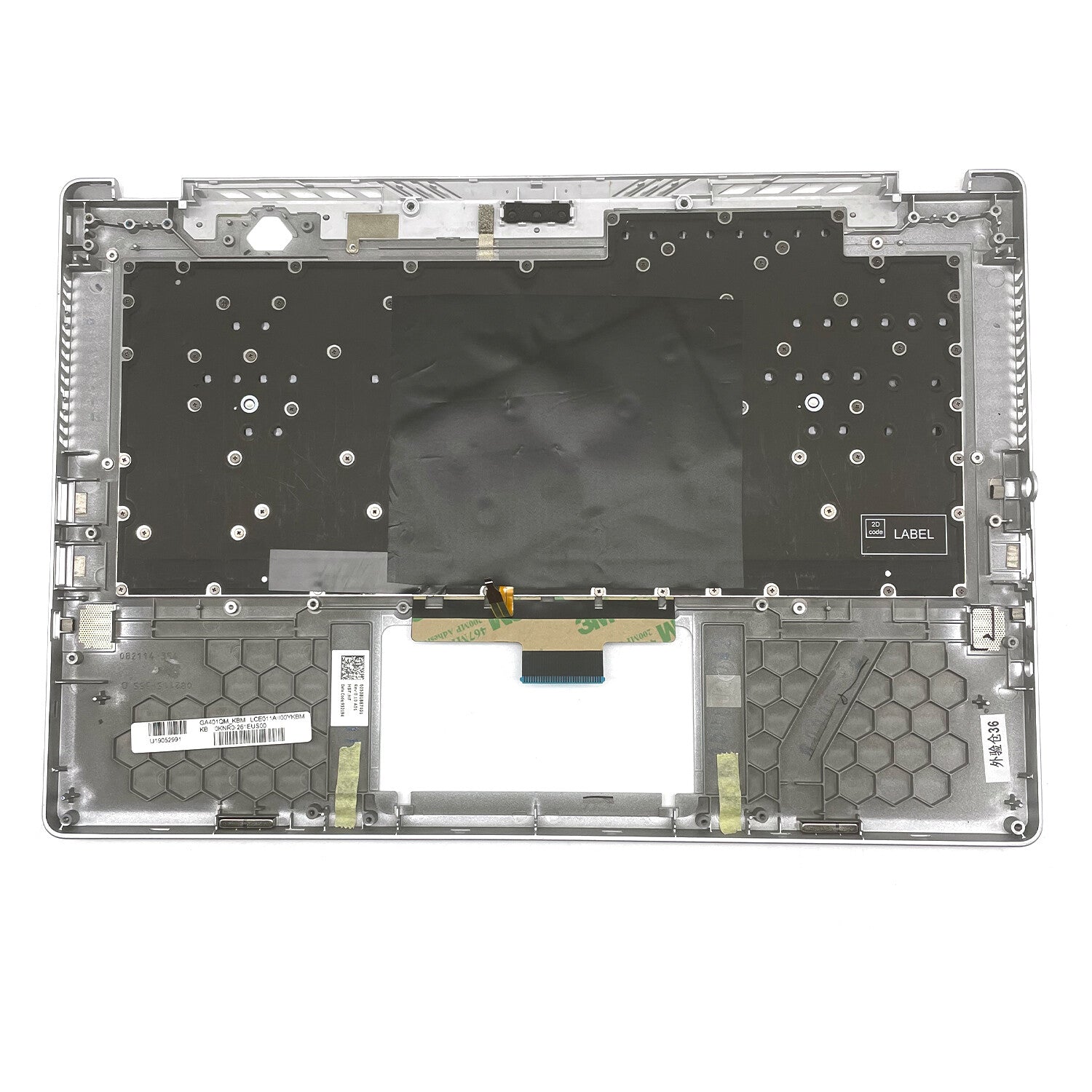For Asus GA401Q GA401 GA401I GA401U 14in Palmrest Cover Backlit Keyboard Silver