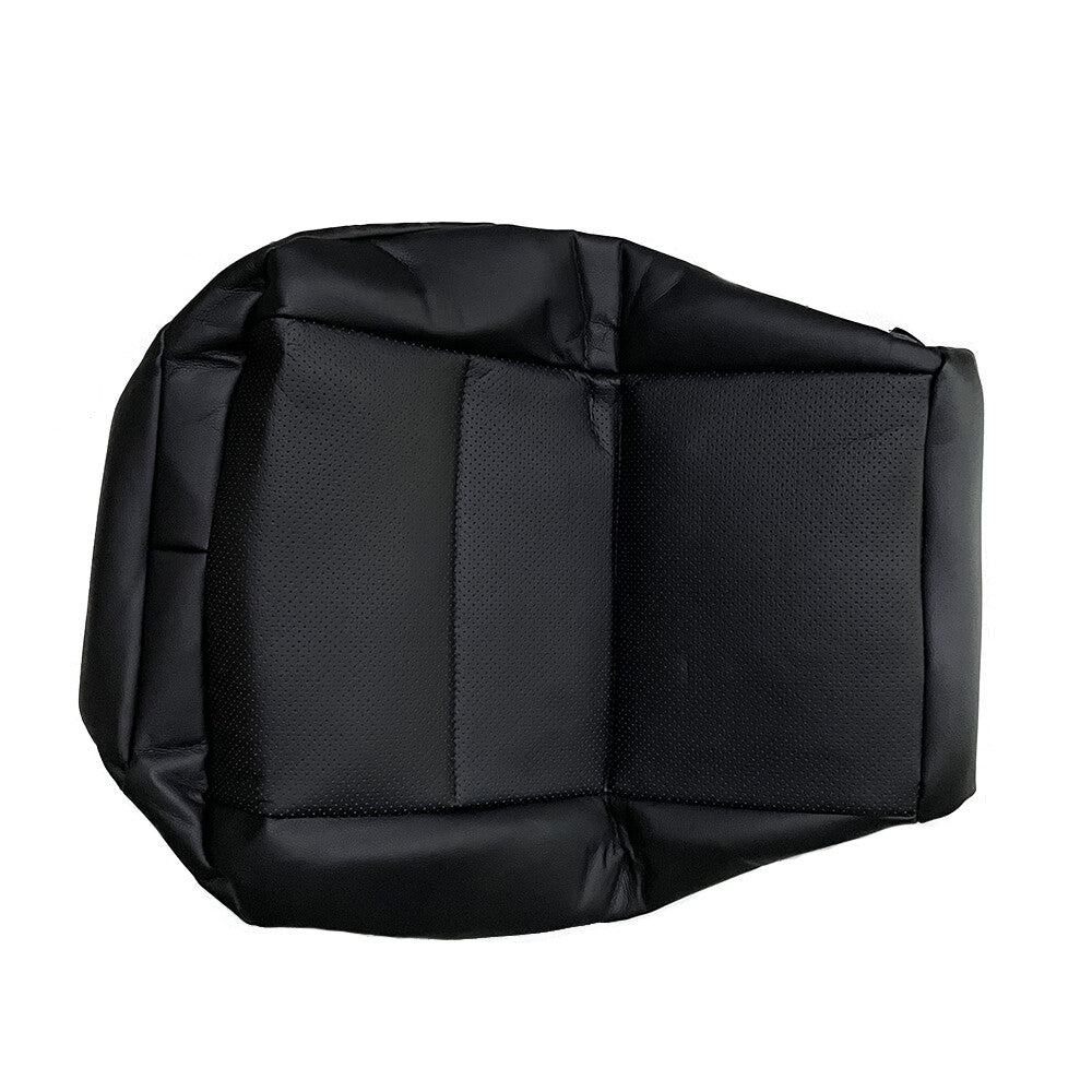 For 2008-2014 Mercedes Benz C300 350 Driver Bottom Leather Seat Cover Black