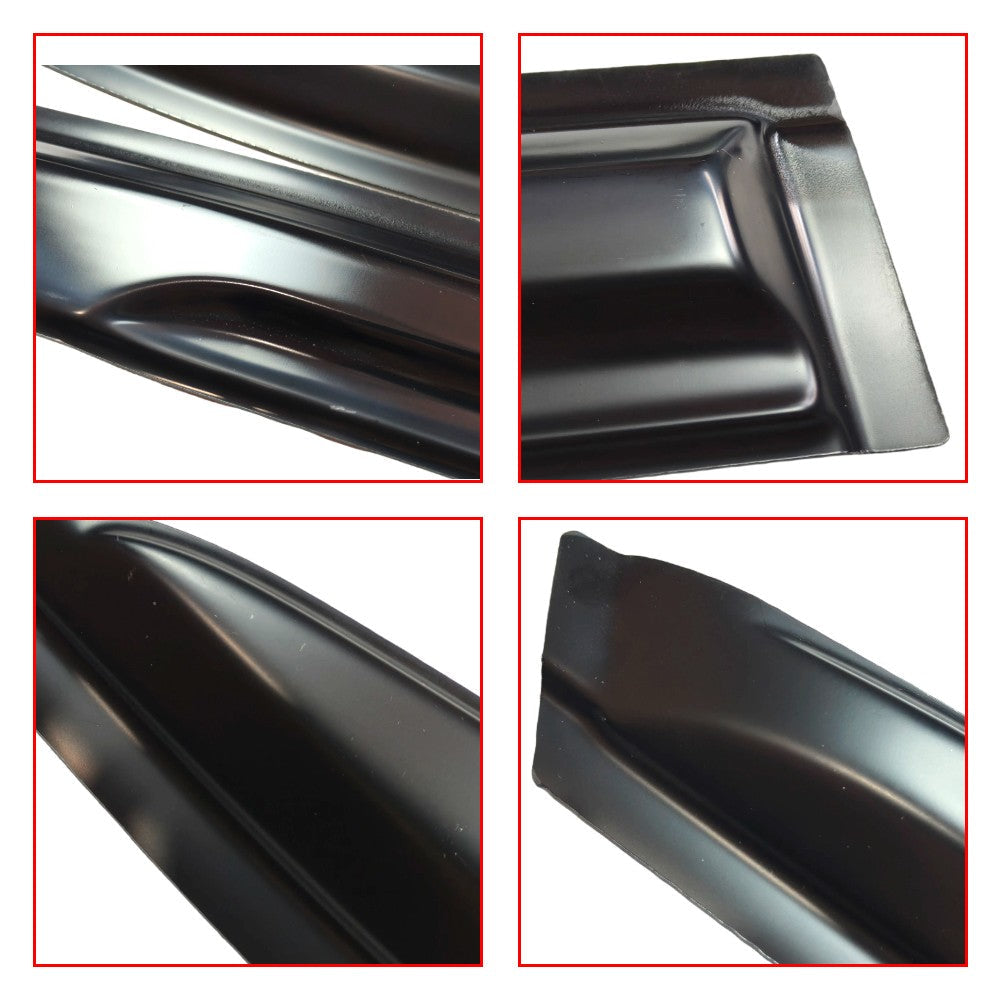 Window Visors Rain Guards For 2012-2017 Toyota Camry 3D Wavy M Style Ş