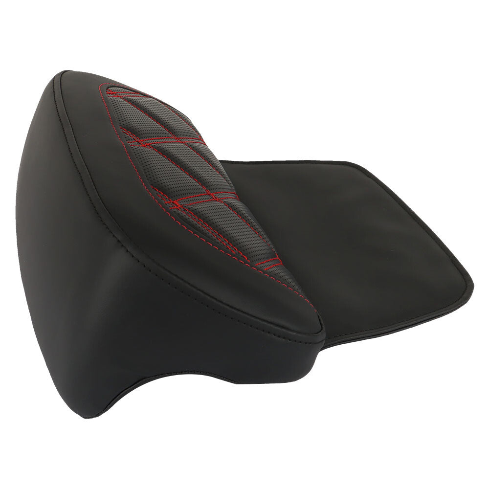 Backrest Pad Red Stitching For Glide Street Road Glide Road King 2009-UP USA