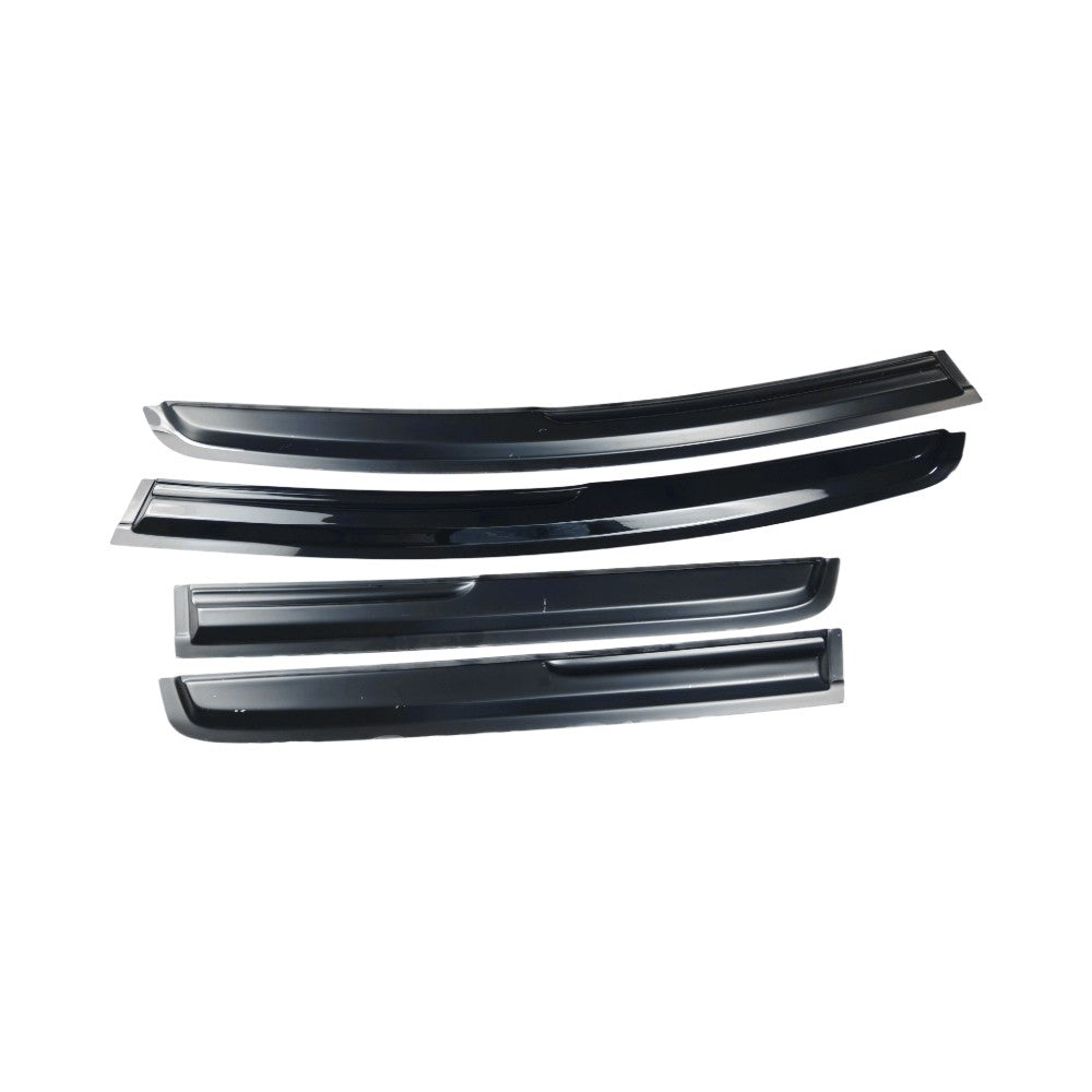 For 2015-2020 Honda Fit Jazz GK5 3D Wavy Style Window Visors Rain Guards