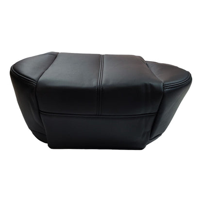 Driver Passenger Leather Seat Cover Black For Chevy Silverado 1500 2500 2007-14