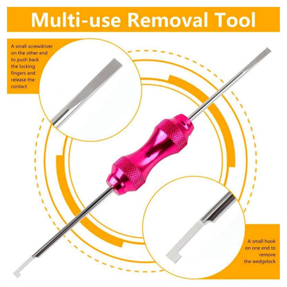 DTDeustch Connector Kit 2/3/4/6/8/12Pin Removal Tool Waterproof Connector 338pcs