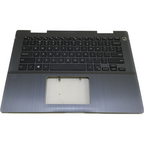 For Dell Inspiron 14 5481 5482 NOT MF Palmrest NO-Backlit Keyboard Gray 9VMHF US