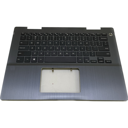 For Dell Inspiron 14 5481 5482 NOT MF Palmrest NO-Backlit Keyboard Gray 9VMHF US