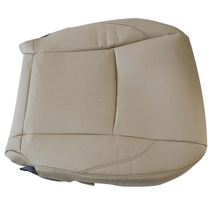 For Lexus ES350 2007-2012 Leather Passenger Bottom Perforated Seat Cover Tan