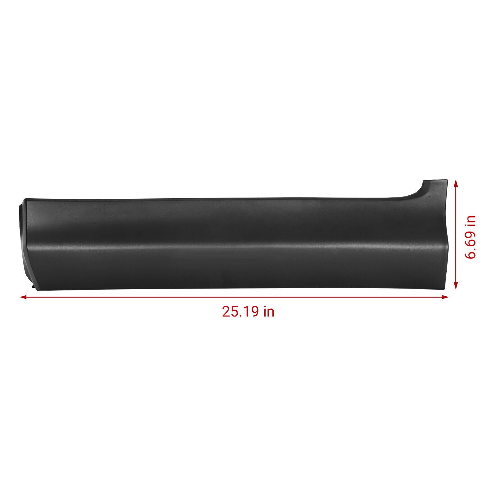 Rear Left Door Lower Molding Garnish Panel For Honda CR-V 2012-16 75333-T0A-A01