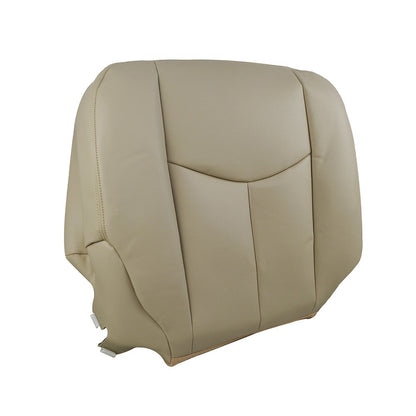For 2003 - 2006 Chevy Tahoe GMC Yukon Driver & Passenger Leather Seat Cover Tan