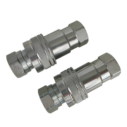 2Sets For Pioneer Ball Style 1/2" NPT Hydraulic Coupler Quick Connect Coupling