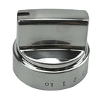 WB03X24818 Stainless Steel Plastic Control Knobs for GE Gas Range Stove (5Pack)