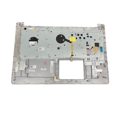 New 06V9FW Silver Palmrest w/ Backlit Keyboard For Dell Inspiron 17 5770 5775 US