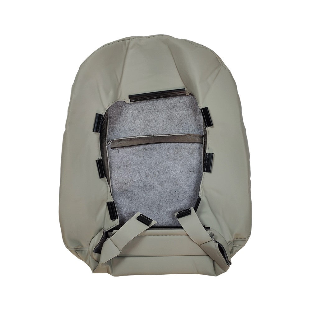 Driver Passenger Bottom & Top Leather Seat Cover Gray For 2007-2012 Lexus ES350