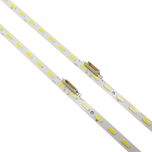 LED Backlight strips 2 For Samsung UN65NU6900 UN65RU7100 UN65RU7300 UN65NU6070
