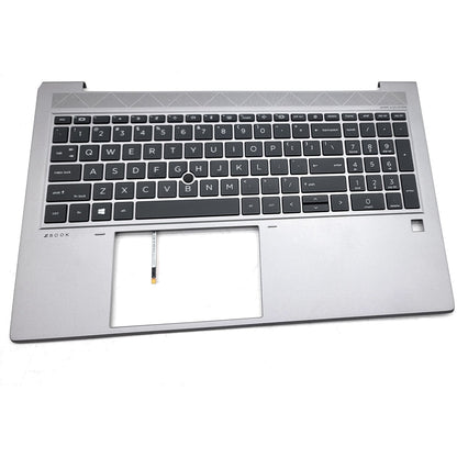 New 15.6in Gray Palmrest Backlit Keyboard For HP ZBook Firefly 15 G8 M35847-001