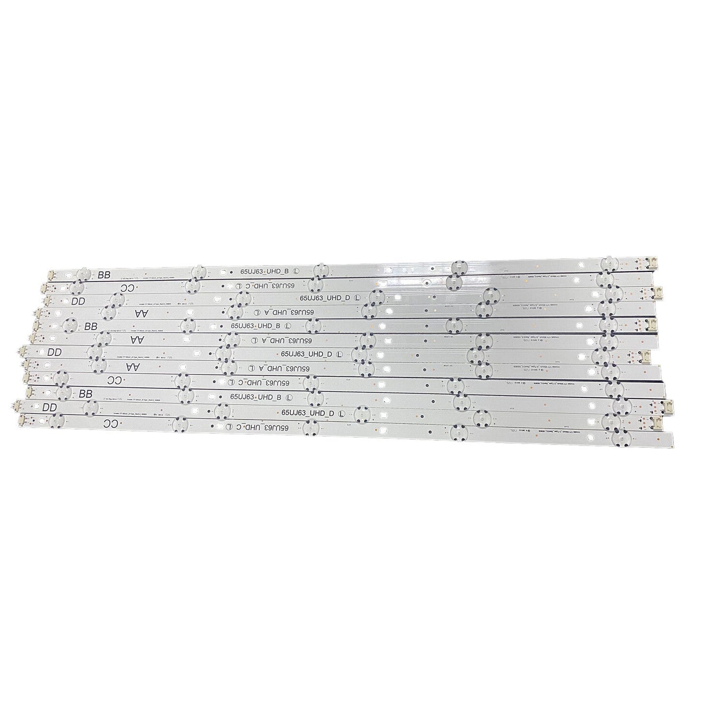 New LED Strips For LG 65UJ6300 65UJ6050 65UJ6100 65UJ6307 65UJ63_UHD_A B C D