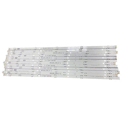 New LED Strips For LG 65UJ6300 65UJ6050 65UJ6100 65UJ6307 65UJ63_UHD_A B C D