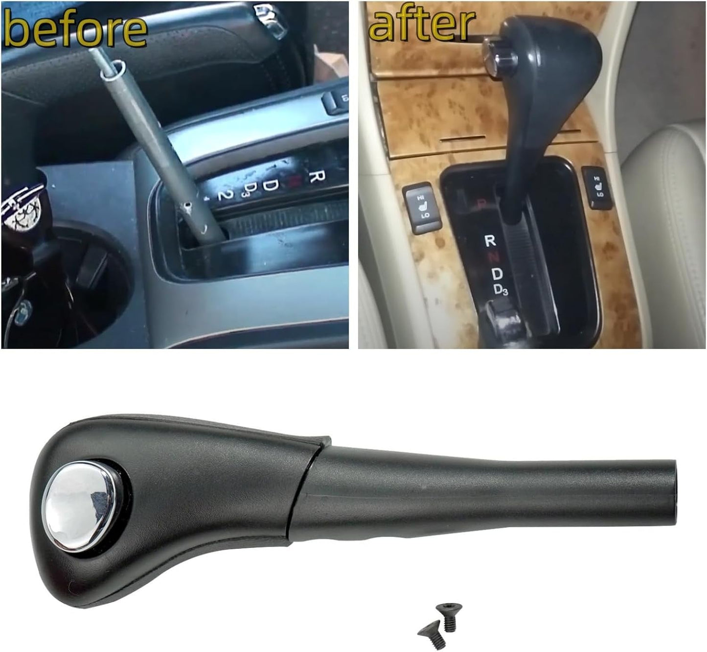 Shifter Knob Handle 54130-SDA-A84ZB 54130-SDA-A51 For Honda Accord 2003‑2006