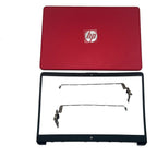 New For HP 15-DW 15-dw1083wm 15-DW1XX Back Cover & Hinges & Bezel Red M03725-001